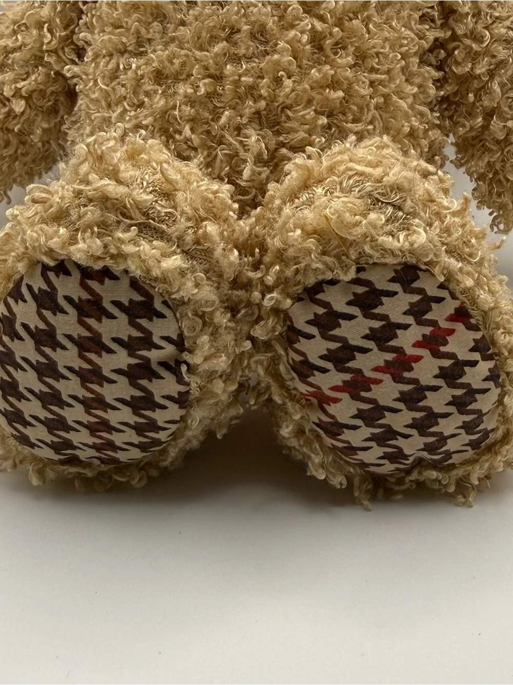 Lambs & Ivy  #203020 “Wilson” The Shaggy Dog With Houndstooth 2012 Plush (PL-42)